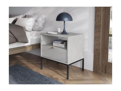 Vente-unique, Nachttisch mit Ablage LIOUBA Nachttisch mit Ablage LIOUBA, 