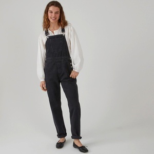 LA REDOUTE COLLECTIONS, Latzjeans Unisex Schwarz 42, 