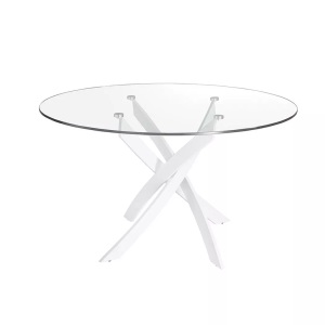 Angel cerda, Runder Esstisch aus Glas Runder Esstisch aus Glas, 