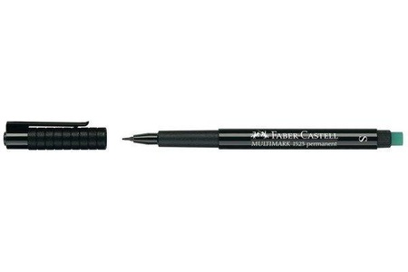 Faber-Castell, Faber-Castell Folienstift 1523 MULTIMARK S permanent Schwarz 152399, Faber-Castell OHP MULTIMARK, S, schwarz, permanent, 152399