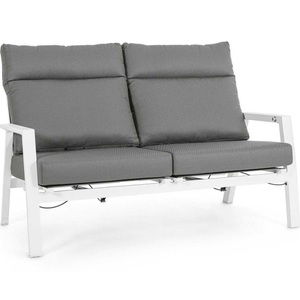 mutoni lifestyle, Gartensofa Kledi klappbar weiss, Gartensofa Kledi klappbar weiss