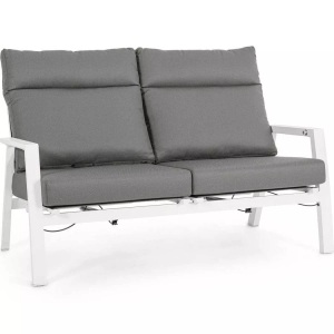 mutoni lifestyle, Gartensofa Kledi klappbar weiss, Gartensofa Kledi klappbar weiss