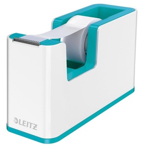 Leitz, LEITZ Klebebandabroller WOW 5364-10-51 weiss/eisblau, Leitz Klebebandabroller, WOW, weiss/eisblau, 5364-10-51