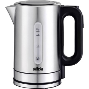 SILVA SCHNEIDER, Silva Schneider Wasserkocher schnurlos Edelstahl, Silva Schneider Wasserkocher Edelstahl Fassungsvermögen: 1.7 l