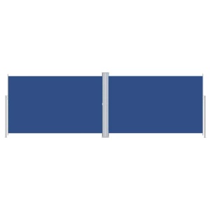 vidaXL, vidaXL Seitenmarkise Ausziehbar Blau 220x600 cm, vidaXL Seitenmarkise Ausziehbar Blau 220x600 cm