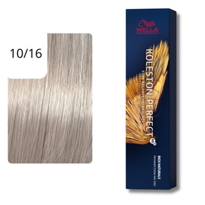 Wella Professionals, Wella Professionals Color Kolestone Perfect ME+ RICH NATURALS 10/16 hell-lichtblond asch-violett 60ml, Wella Koleston Perfect Me+ Pure Naturals Haarfarbe 60 ml Rich Naturals Haarfarbe: 10/16 hell-lichtblond asch-violett