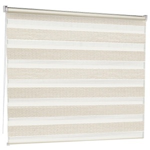 Casa Pura, Doppelrollo | Mini Day & Night | Moderner Sichtschutz | Ohne Bohren Unisex Creme, 