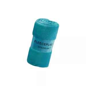 Flair, Coral Fleecedecke Coral Fleecedecke, Flair - Coral Fleecedecke, 200x240 cm, Aquamarine