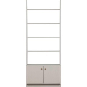 mutoni living, Bücherregal Madu Cloud Grey 80x35