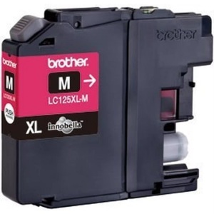 Brother, Brother Lc-125Xlm XL magenta Tintenpatrone, Brother Tintenpatrone, rot, LC-125XLM, (1'200 Seiten)