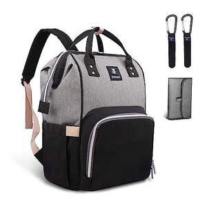 Only-bags.store, Wickeltasche Rucksack Wasserdichte Reise-baby-tasche, Stilvolle Große Kapazität Baby Wickeln Rucksack Mit Wickelauflage Und Kinderwagen-haken Unisex Schwarz ONE SIZE, Only-bags.store - Wickeltasche Rucksack Wasserdichte Reise-Baby-Tasche, stilvolle große Kapazität Baby wickeln mit Wickelauflage und Kinderwagen-Haken, One Size, Schwarz