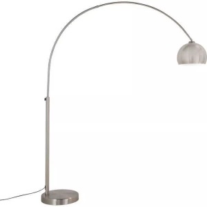 KARE, KARE Lounge - satinierte Bogenstehleuchte, Stehleuchte Lounge Satin Small Deal Eco