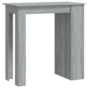 vidaXL, vidaXL Bartisch mit Regal Grau Sonoma 102x50x103,5cm Holzwerkstoff, vidaXL Bartisch mit Regal Grau Sonoma 102x50x103,5cm Holzwerkstoff