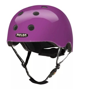 Melon, Melon Rainbow Velohelm violett, Melon Helm Urban Active - rainbow purple (Grösse: XXS-S (46-52 cm))