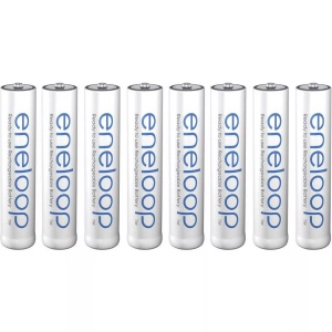 Panasonic, Panasonic eneloop HR03 Micro (AAA)-Akku NiMH 800 mAh 1.2 V 8 St., Akku eneloop, Micro AAA 1,2V