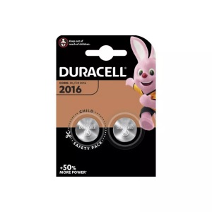 Duracell, Duracell Lithium Knopfzelle 2016, Knopfzelle DURACELL Lithium CR2016 2 Stk.