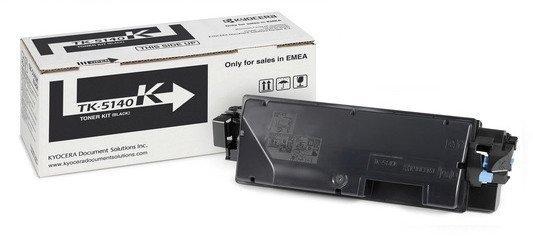 Kyocera, Kyocera Toner TK-5140K 1T02NR0NL0 Original Schwarz 7000 Seiten, Toner schwarz TK-5140K
