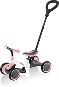 GLOBBER, GLOBBER Learning Bike 3 in 1, weiß-pastellpink, Globber Laufrad »Learning Bike 3in1 Pink / Weiss«