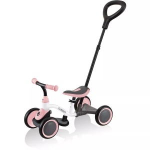 GLOBBER, GLOBBER Learning Bike 3 in 1, weiß-pastellpink, Globber Laufrad »Learning Bike 3in1 Pink / Weiss«