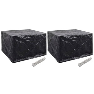 vidaXL, vidaXL Gartenmöbel-Abdeckungen 2 Stk. 8 Ösen 135x135x90 cm, vidaXL Gartenmöbel-Abdeckungen 2 Stk. 8 Ösen 135x135x90 cm