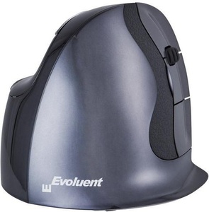 BakkerElkhuizen, BakkerElkhuizen Evoluent D Funk-Maus Ergonomisch Anthrazit, VerticalMouse D, Maus