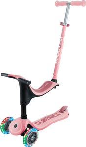 GLOBBER, GLOBBER Dreirad Go Up Sporty S Deep Pastel Unisex Multicolor 120 mm, Globber Scooter »GO UP Sporty Lights«
