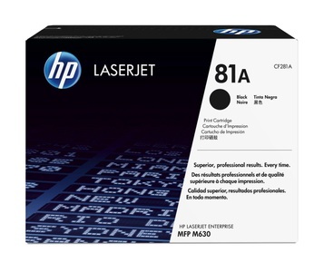 Hp, Original Tonerpatrone schwarz HP No. 81A, CF281A, Hewlett Packard Toner, schwarz, No.81A, CF281A, (10'500 Seiten)