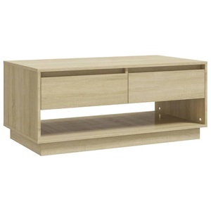 vidaXL, vidaXL Couchtisch Sonoma-Eiche 102,5x55x44 cm Holzwerkstoff