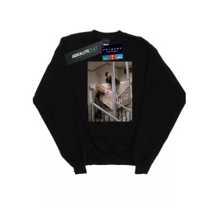 FRIENDS, Sofa Stairs Photo Sweatshirt Herren Schwarz S