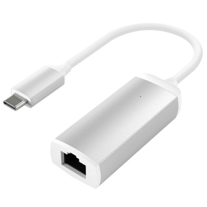 Satechi, Satechi Usb-C zu Ethernet Adapter, SATECHI ST-TCENS - USB-C zu Ethernet Adapter (Silber)