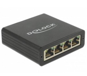 Delock, Adapter USB-3.0 > 4x Gigabit LAN, Delock Netzwerk-Adapter USB3.0 - 4x Gigabit LAN