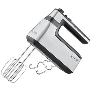 Severin, Severin HM 3843 Handmixer 100 W Schwarz (matt), Edelstahl, Severin Handmixer HM 3843 Schwarz/Silber