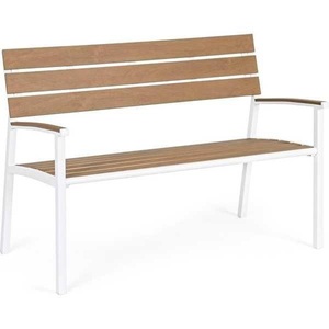 mutoni lifestyle, Gartenbank Isak weiss 123x59, Gartenbank Isak weiss 123x59