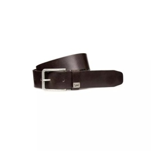 LEE, Small Logo Gürtel Herren Braun Leder 100, Lee - Gürtel Small Logo, für Herren, Braun, Größe 100