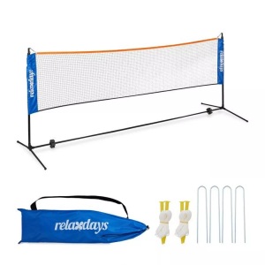 B2X, B2X - Badmintonnetz mit einstellbarer Höhe, One Size, B2X - Badmintonnetz mit einstellbarer Höhe, One Size