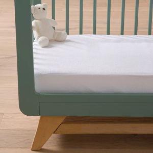 LA REDOUTE INTERIEURS, Matratzenschonbezug für Babybetten, Stretchfrottee