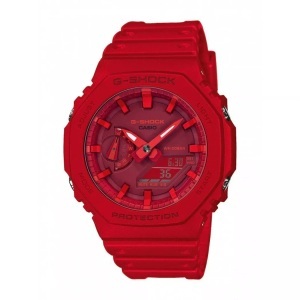 G-Shock, G-Shock evoc Protektoren Vest, Casio G-Shock GA-2100-4AER Red