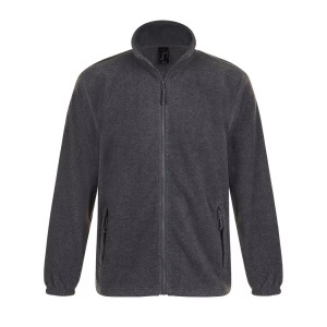 SOL's, SOLS Fleecejacke »Herren Outdoor Fleece Jacke North«, SOLS - Outdoor Fleece Jacke North, für Herren, Taubengrau, Größe XS