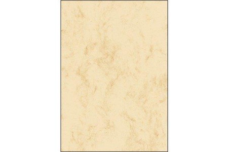 Sigel, Motivpapier Sigel DP397 Marmor DIN A4 200 g/m² Beige 50 Blatt, Sigel Design-Papier, A4, 200g, Marmor, DP 397, (50 Blatt)