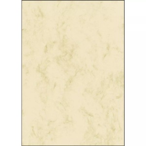 Sigel, Motivpapier Sigel DP397 Marmor DIN A4 200 g/m² Beige 50 Blatt, Sigel Design-Papier, A4, 200g, Marmor, DP 397, (50 Blatt)