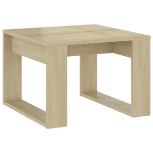 vidaXL, vidaXL Beistelltisch Sonoma-Eiche 50x50x35 cm Spanplatte