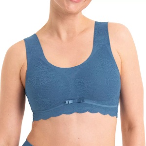 Anita - Essential Lace Bralette, für Damen, Blau, Größe XS