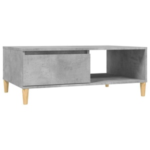 vidaXL, vidaXL Couchtisch Betongrau 90x60x35 cm Spanplatte
