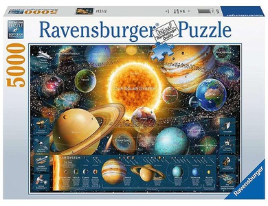 Ravensburger Verlag, Ravensburger Puzzle 16720 - Planetensystem -Puzzle für Erwachsene und Kinder ab 14 Jahren, Puzzle: Planetensystem (5000 Teile)