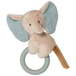 Nattou, Nattou Luna & Axel Beissring mit Silikon Elefant Axel, Nattou Luna & Axel Beissring mit Silikon Elefant Axel