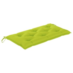 vidaXL, vidaXL Gartenbank-Auflage Hellgrün 110x50x7 cm Stoff, 