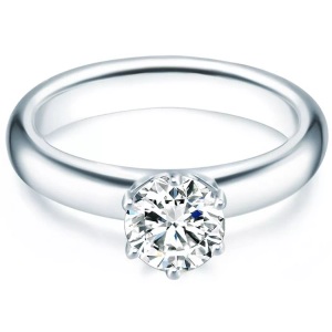 Tresor 1934, Damen Ring Damen Silber 51, Trilani - Ring, 51, Silber