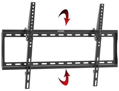 VCM, Universal TV VESA Wandhalterung Halter Fernsehhalter flach neigbar B-FN600 Universal TV VESA Wandhalterung Halter Fernsehhalter flach neigbar B-FN600, VCM Wandhalterung B-FN 600 neigbar, schwarz