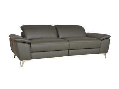 Vente-unique, Relaxsofa 3 Sitzer Leder Kunstleder SPARTE Relaxsofa 3 Sitzer Leder Kunstleder SPARTE, 
