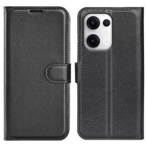 Cover-Discount, Cover-Discount - OPPO Reno13 Leder Etui Hülle, Schwarz